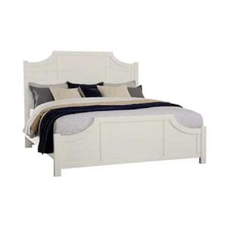 Two-Tone Solid Wood King Bedroom Group